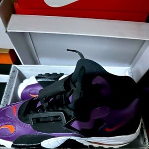 Nike purple black and orange size 10